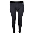 Carhartt Mens 100% Cotton Midweight Bottom Black Heather Small