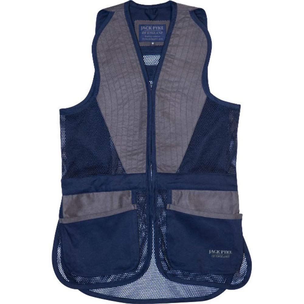 Jack Pyke of England Sporting Skeet Vest Navy Blue Medium